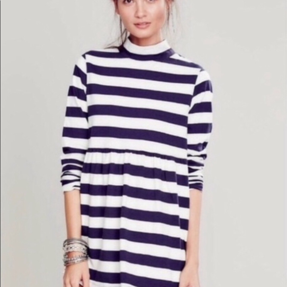 We the Free Mod about It mock neck striped…